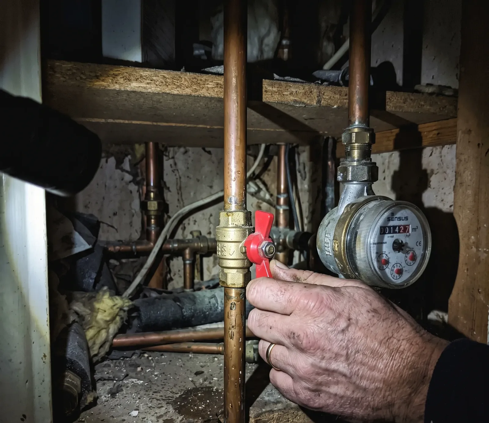 Fixture Supply Line Leak Extraction water extraction service in Concord, NC